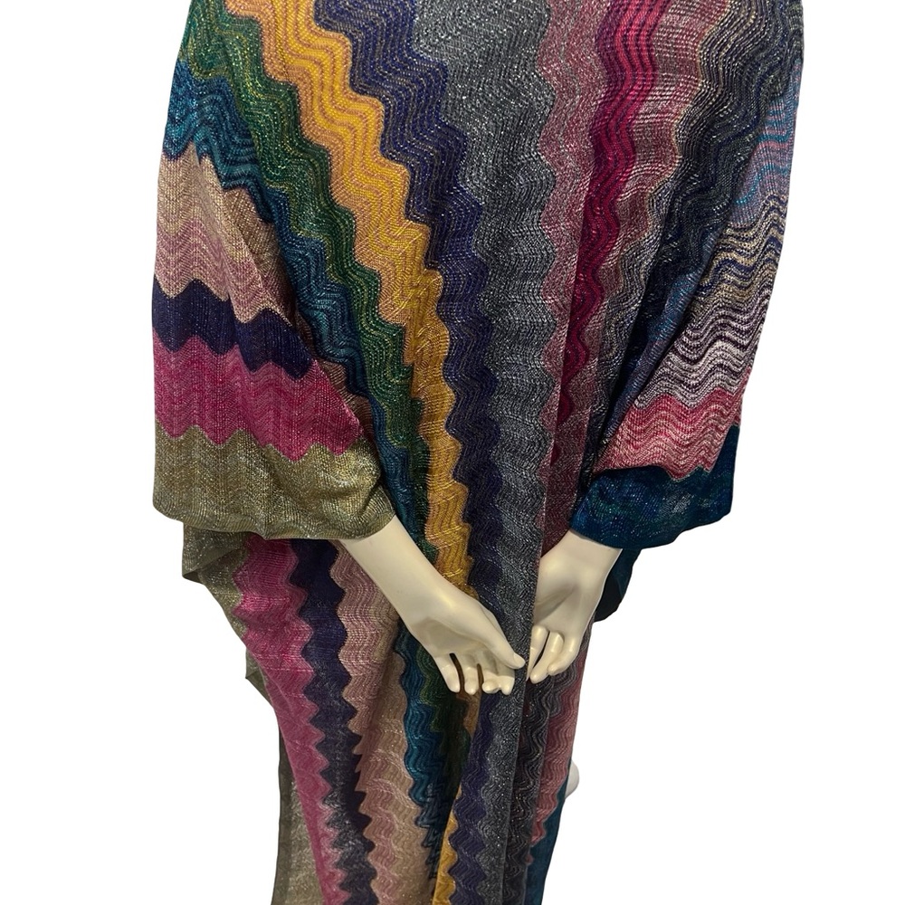 Free People Colorful Knit Shawl - Picture 9 of 16